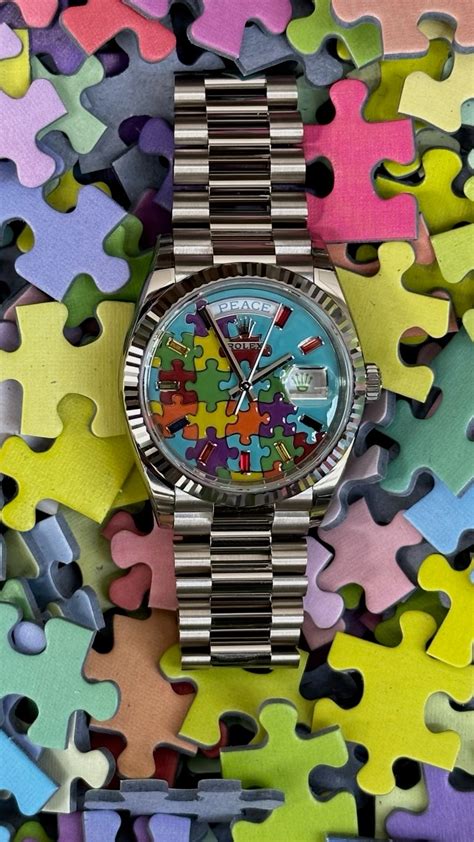 rolex puzzle face|john mayer rolex.